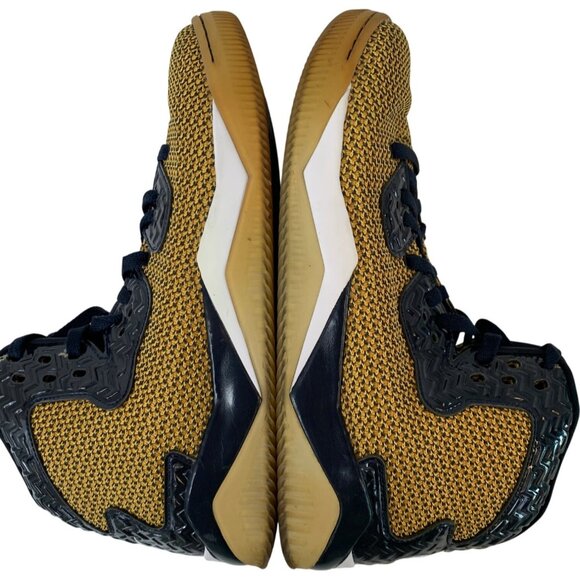 Nike Jordan Spike 40 Mens Basketball Shoes Size 10 Gold Mesh H10066 GUC - Picture 11 of 12